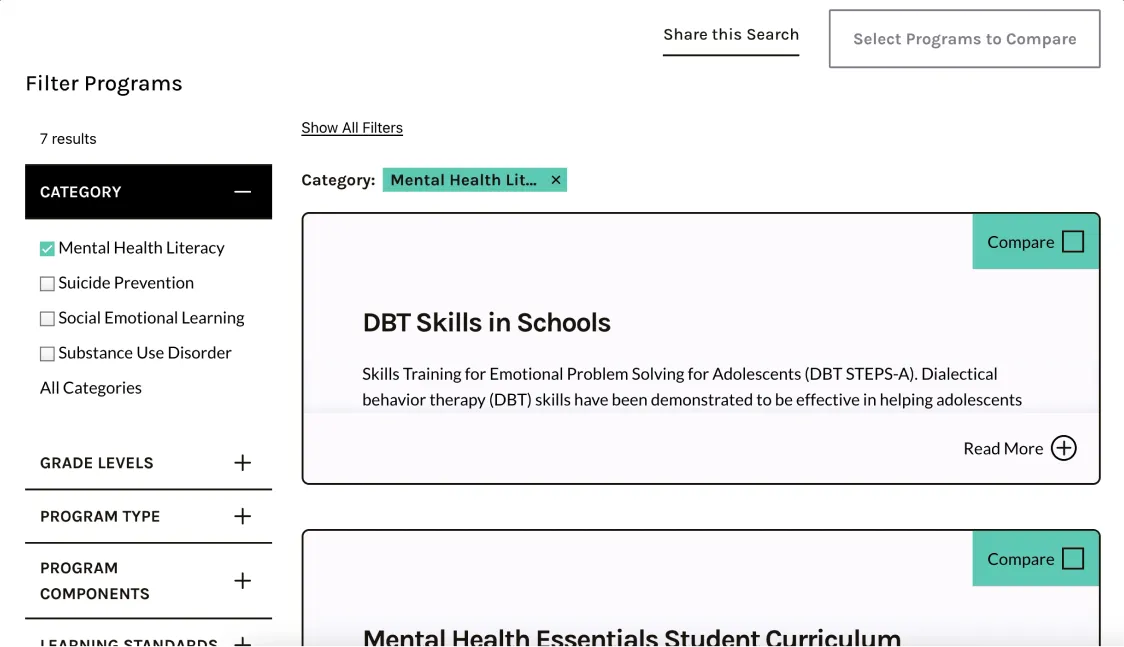 mental Health Instruction careers detail page